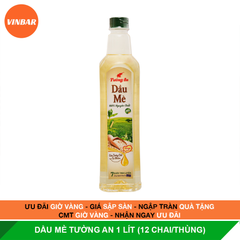 DẦU MÈ TƯỜNG AN 1 LÍT (12 CHAI/THÙNG)