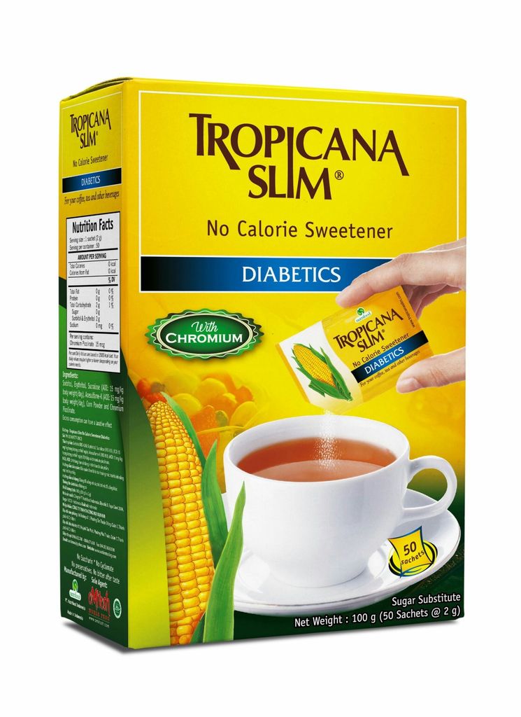 ĐƯỜNG ĂN KIÊNG TROPICANA SLIM 50 GÓI