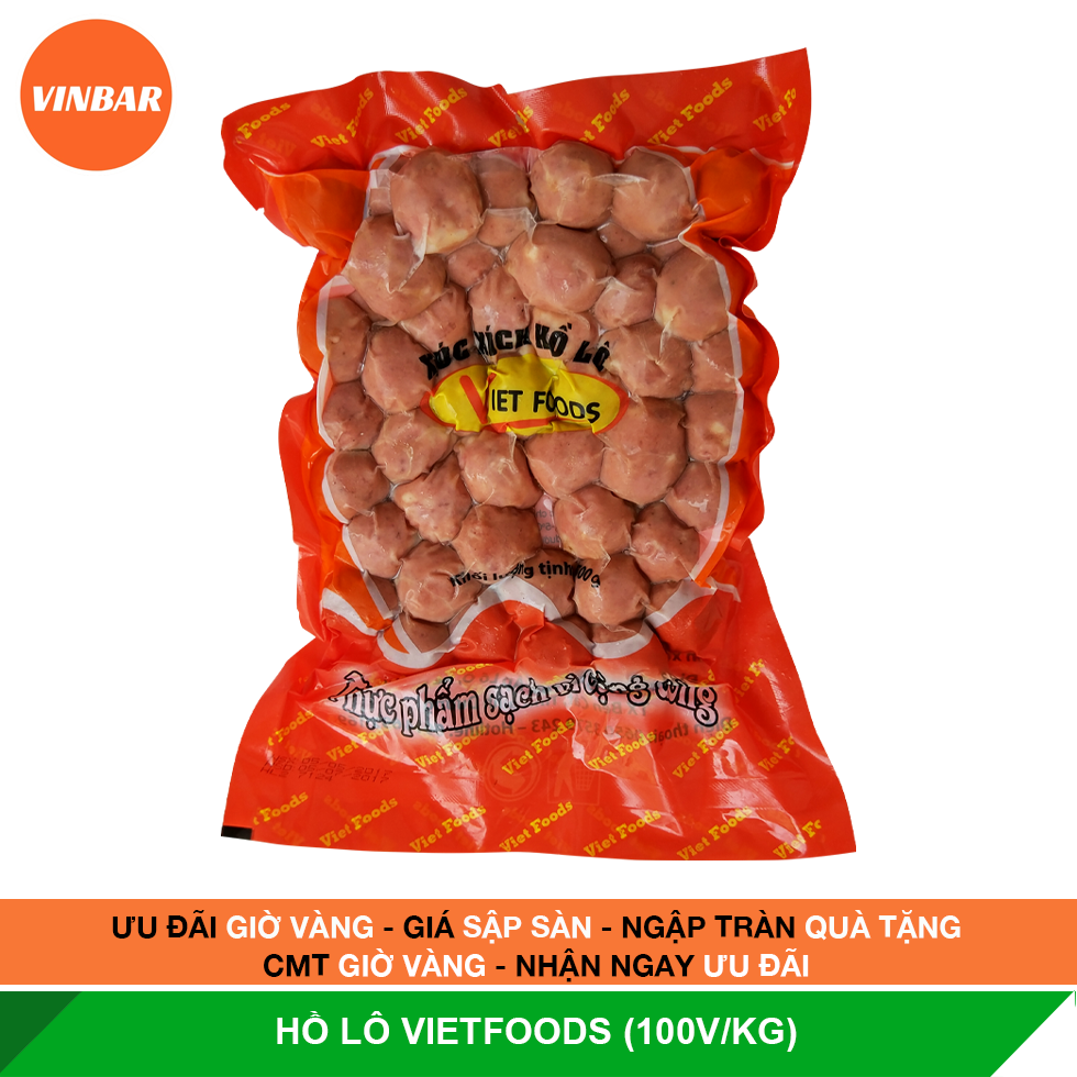 HỒ LÔ VIETFOODS 100V/KG