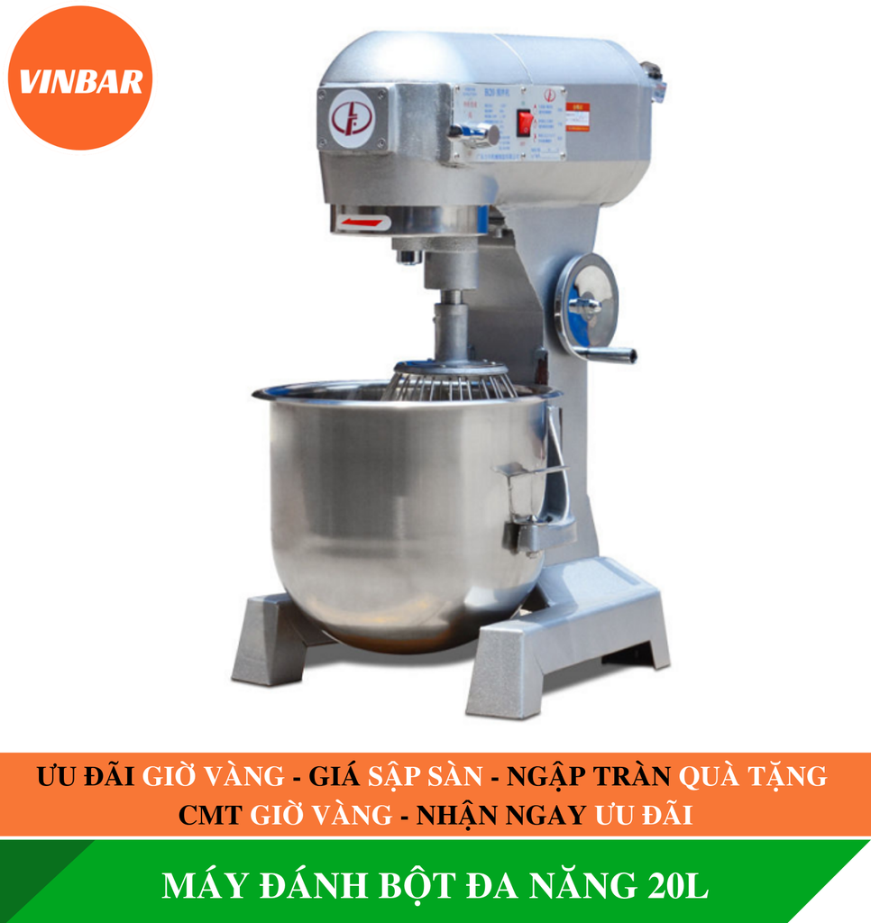 MÁY ĐÁNH BỘT ĐA NĂNG 20L