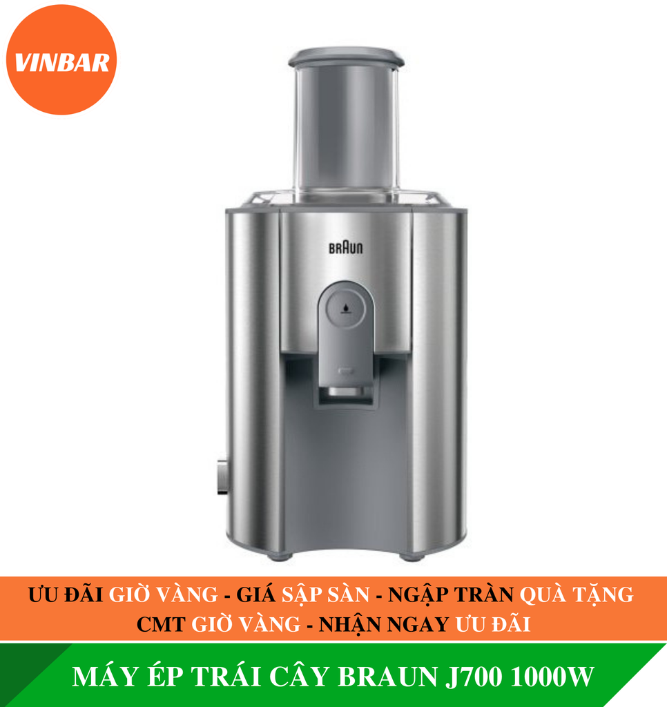 Máy ép trái cây Braun J700 1000W