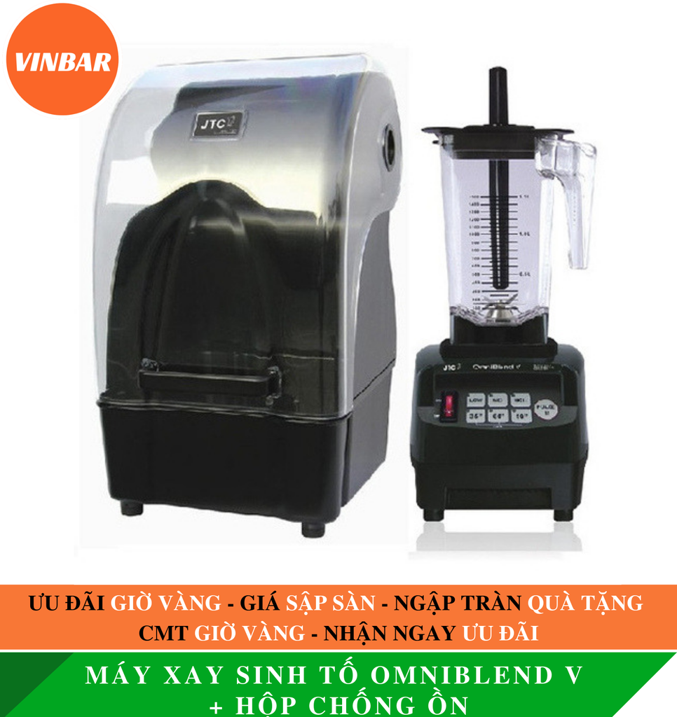 MÁY XAY SINH TỐ OMNIBLEND V + HỘP CHỐNG ỒN