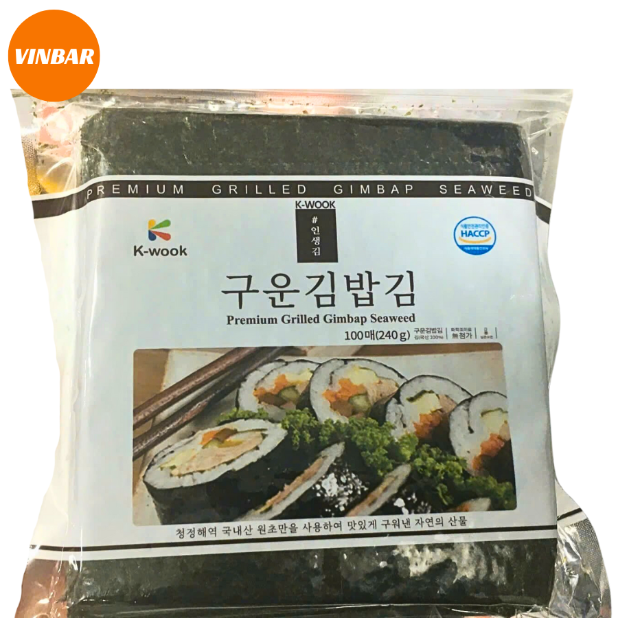RONG BIỂN CUỘN CƠM (100 LÁ/GÓI)
