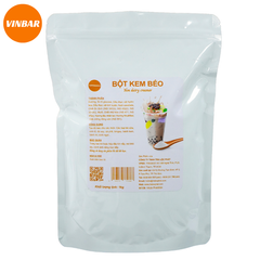 BỘT KEM BÉO TOPPINGREEN 1KG (12 GÓI / THÙNG)
