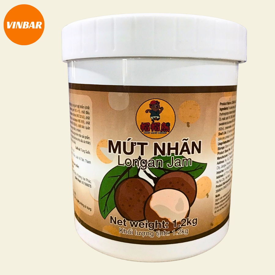 SINH TỐ NHÃN MAO MAO 1,2KG (12 HỘP/THÙNG) - (HỘP)