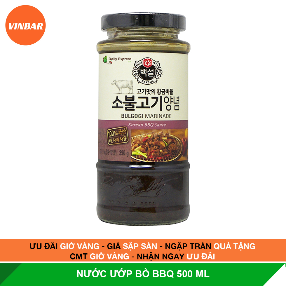 NƯỚC ƯỚP BÒ BBQ 500 ML