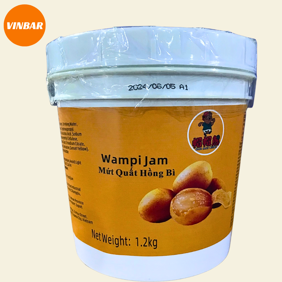 SINH TỐ QUẤT HỒNG BÌ MAO MAO 1,2KG (12 HỘP/THÙNG) - (HỘP)