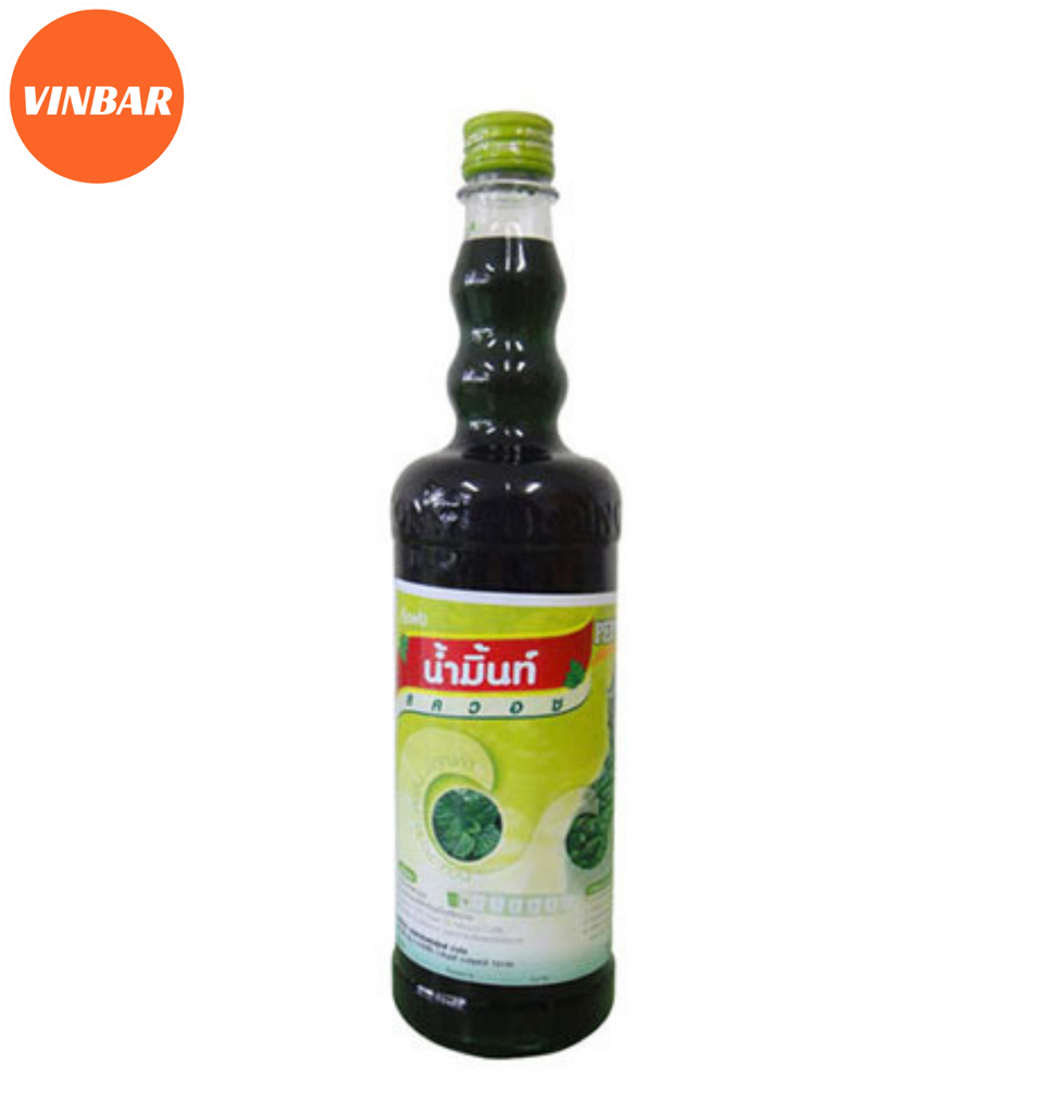 SIRO THÁI DING FONG BẠC HÀ CAO CẤP - CHAI 760ML