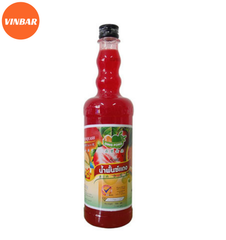 SIRO THÁI DING FONG DÂU CAO CẤP - CHAI 760ML