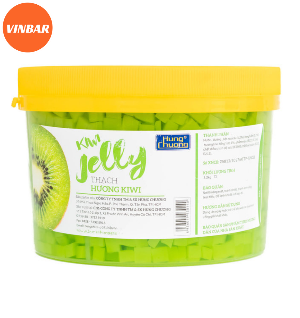 THẠCH JELLY KIWI HÙNG CHƯƠNG 2.2KG