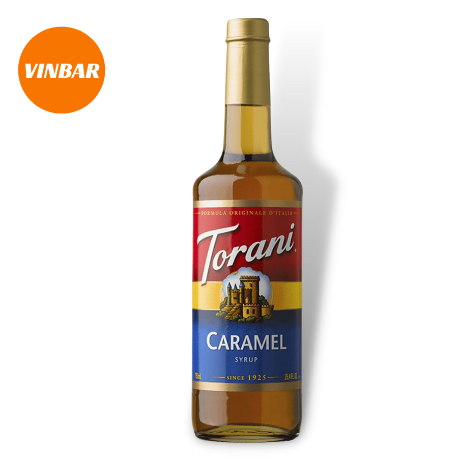 SIRO TORANI CARAMEL 750ML (12 CHAI/THÙNG)