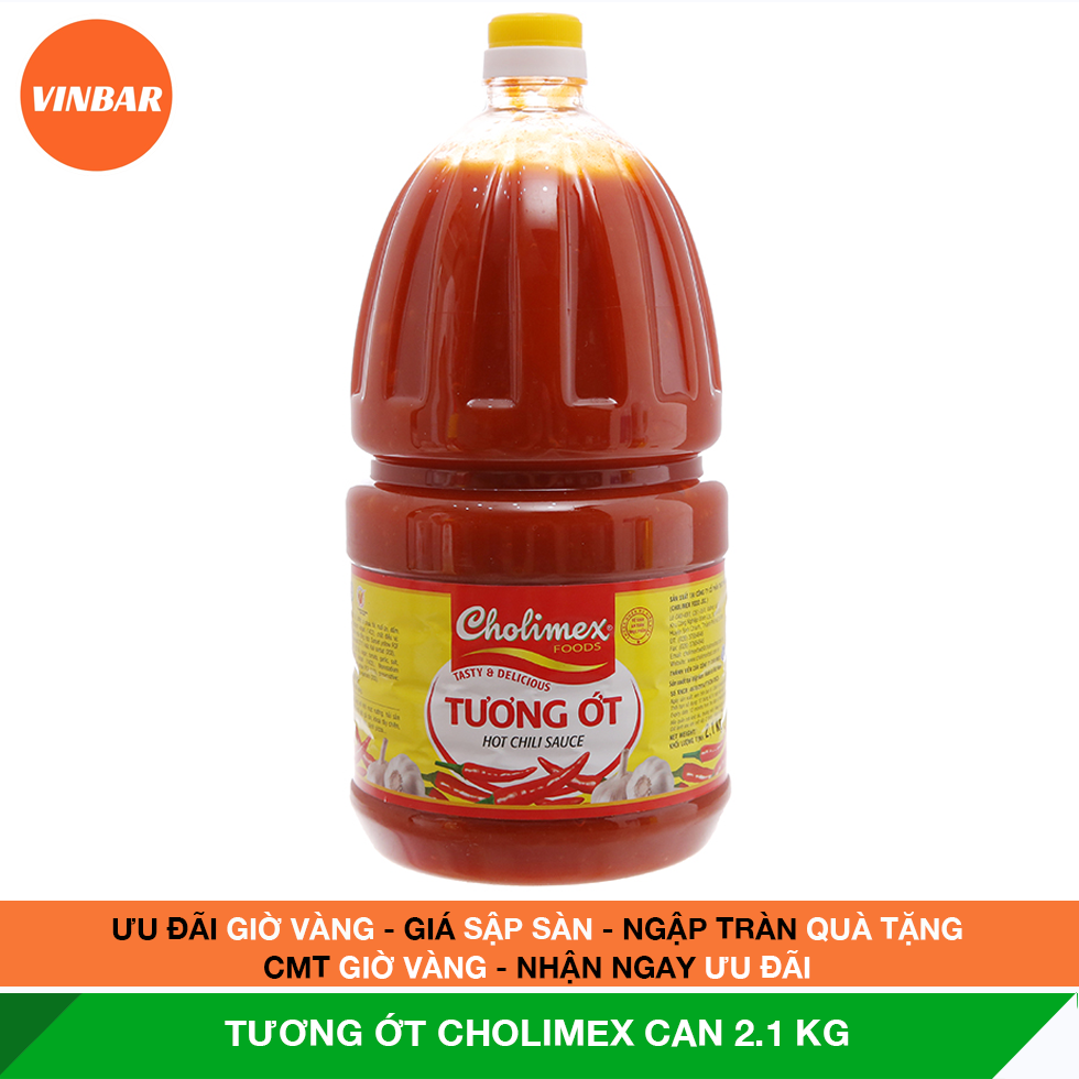 TƯƠNG ỚT CHOLIMEX CAN 2.1 KG