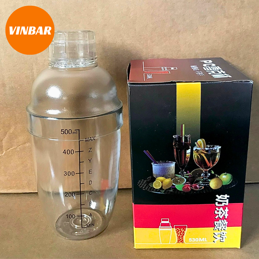 BÌNH SHAKER NHỰA 530ML