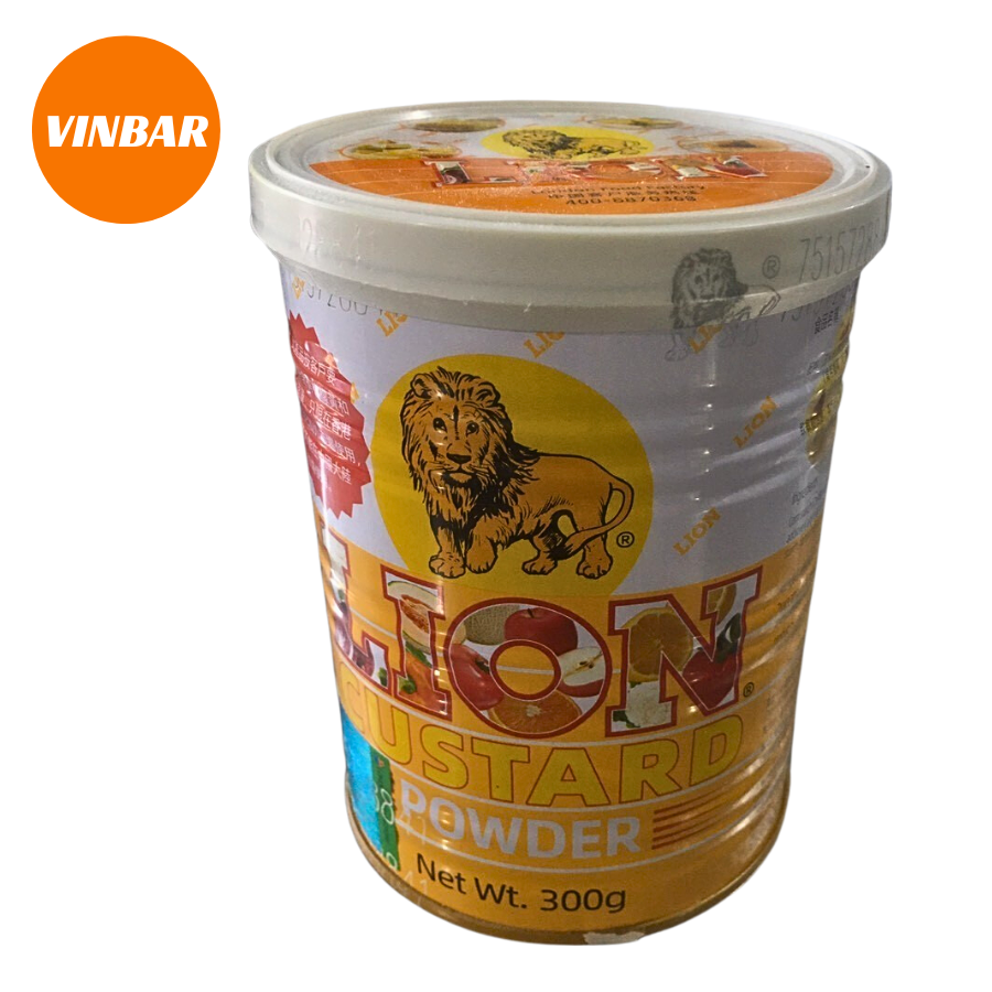 BỘT SƯ TỬ (CUSTARD LION) - 300GR (24 LON/ THÙNG)