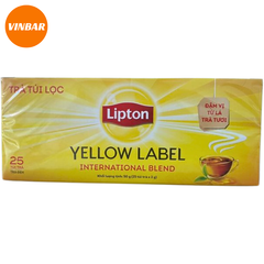 LIPTON NHÃN VÀNG 25 TÚI (1 THÙNG/48 HỘP)