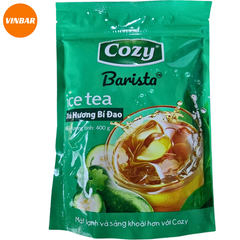 TRÀ COZY BÍ ĐAO HÒA TAN BỊCH 400GR 16 BỊCH/THÙNG