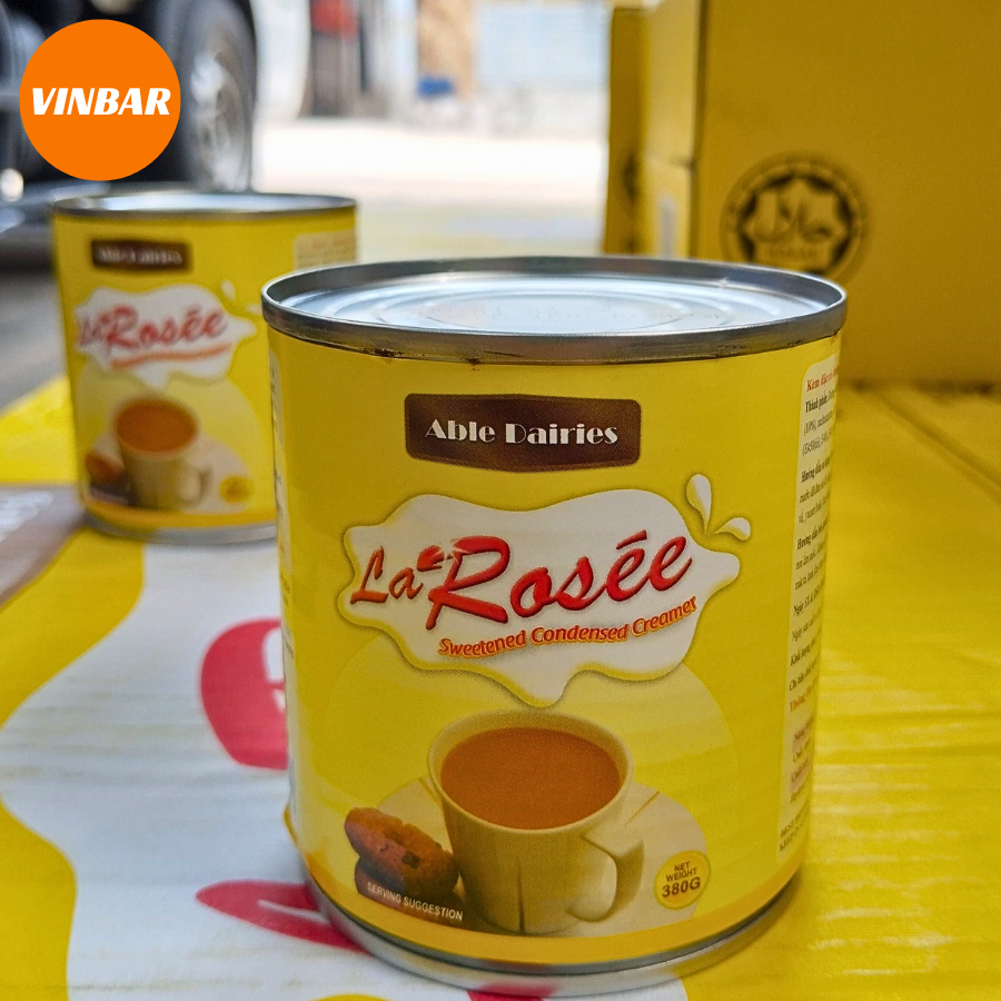 SỮA ĐẶC LAROSEE 380GR (48 LON/THÙNG) NẮP TRƠN