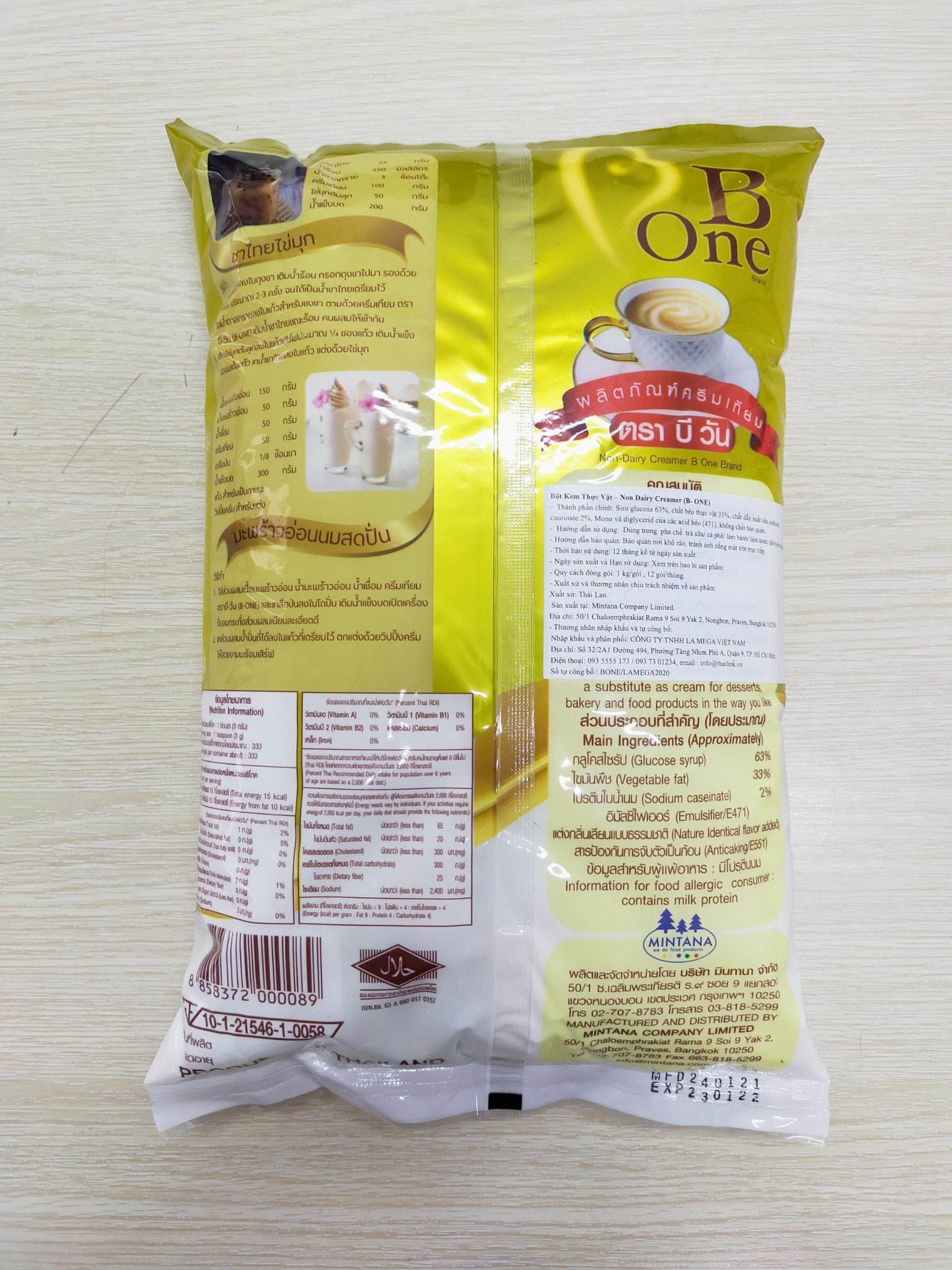 Cách bảo quản bột kem béo