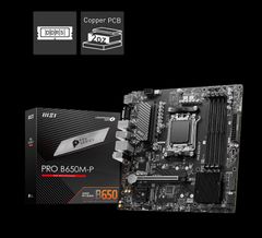 MAINBOARD MSI PRO B650M-P ( AM5 / M-ATX / 4XDDR5 )