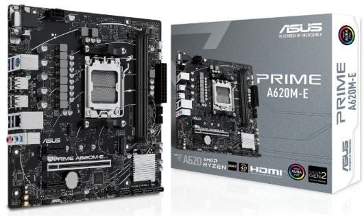 MAINBOARD ASUS PRIME A620M-E ( AM5 / m-ATX / 2xDDR5 ) NEW