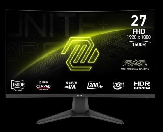 Màn Cong 27 inch, VA, 200Hz, 0.5ms MSI MAG 276CF E20 NEW