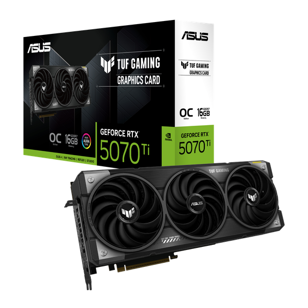 (NEW) ASUS TUF GAMING RTX 5070Ti 16G OC EDITION GDDR7 DLSS 4