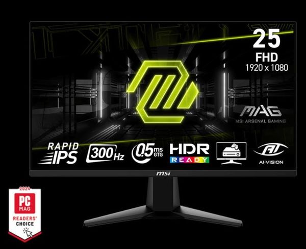 Màn Hình MSI MAG 255XF Rapid IPS FHD 300Hz 0.5ms NEW