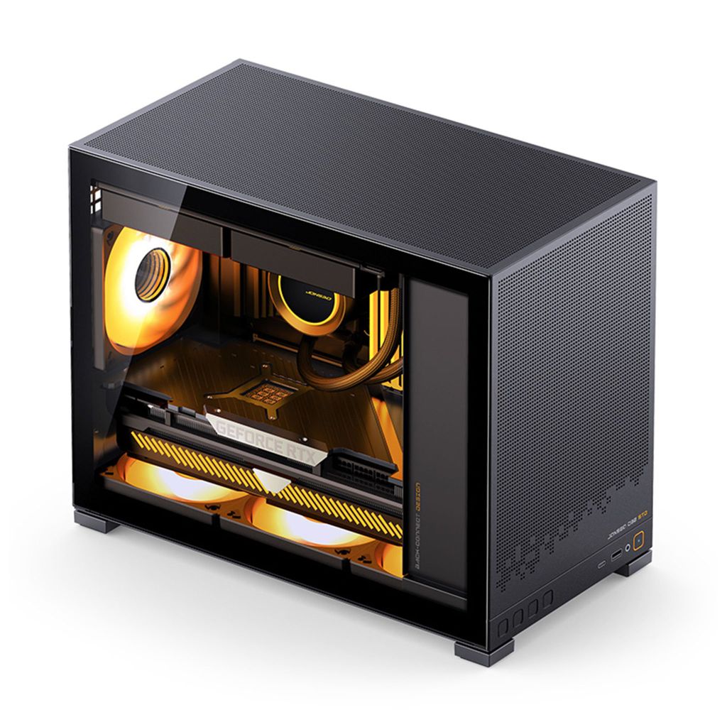 CASE JONSBO D32 STD ITX BLACK NEW