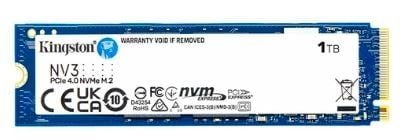 SSD 1TB Kingston NV3 Tốc 6000 MB/s M.2 PCIe Gen4 x4 NVMe NEW