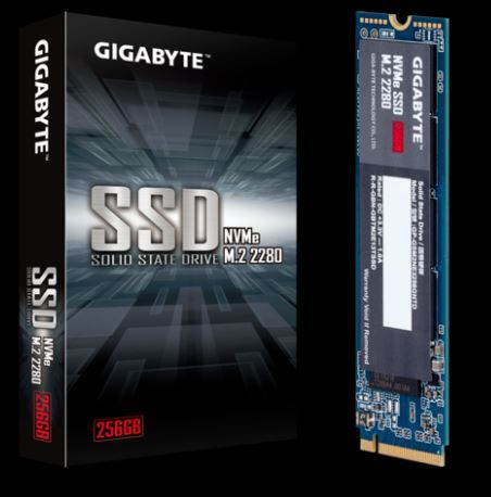 (NEW) SSD Gigabyte 256GB PCIe Gen3 x4 NVMe M.2