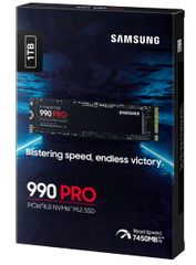 SSD 1TB Samsung 990 Pro 7450/6900 PCIe Gen 4.0 NEW