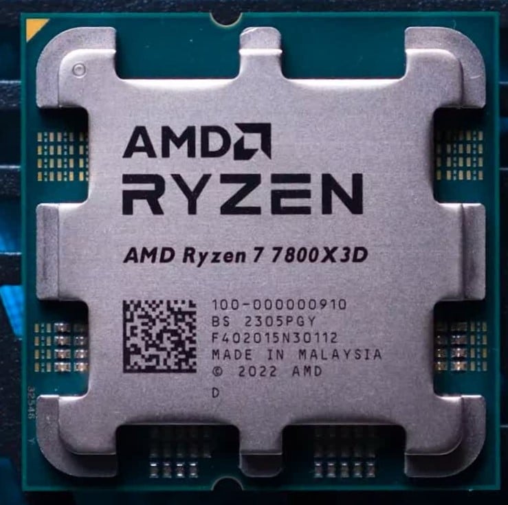 CPU RYZEN 7 7800X3D 5.0GHz 8 Cores 16 Threads 104MB TRAY NEWCPU