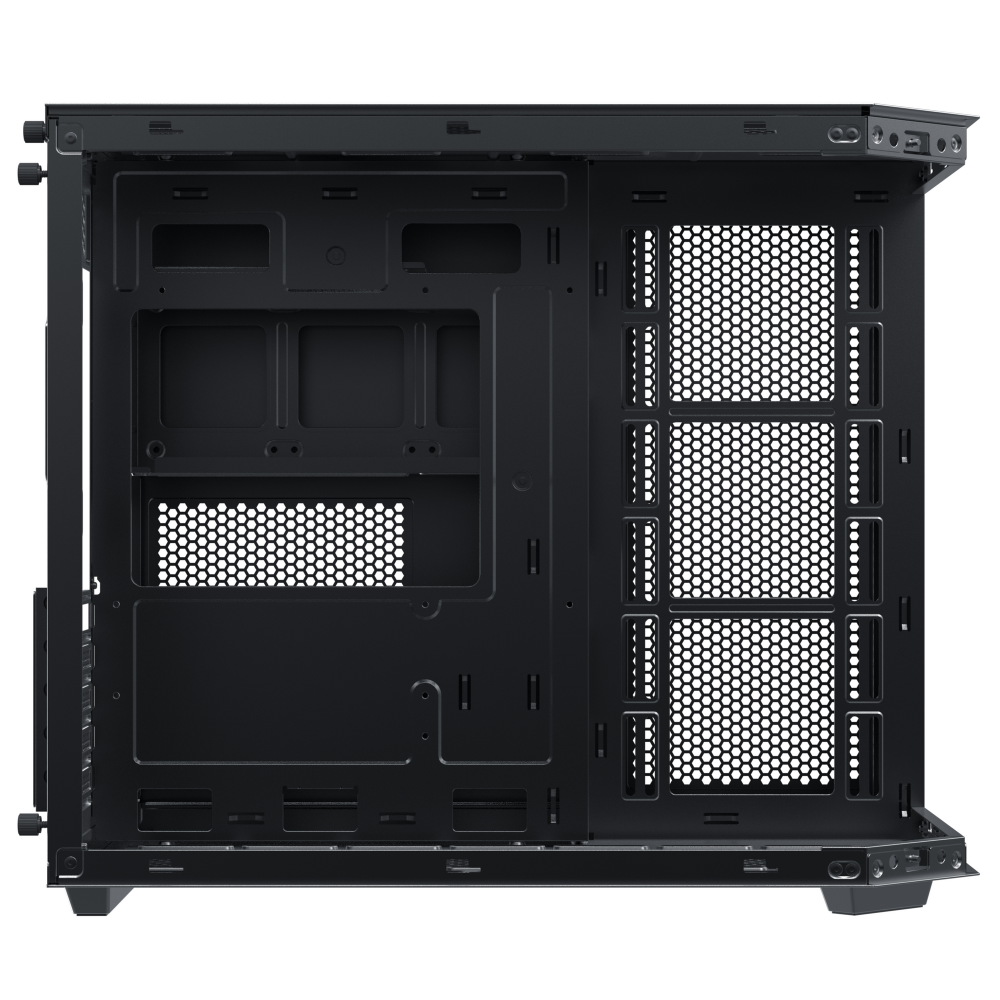 Vỏ Case XIGMATEK - CUBI M BLACK - PREMIUM GAMING M-ATX - 3 Mặt Kính - CHƯA KÈM FAN