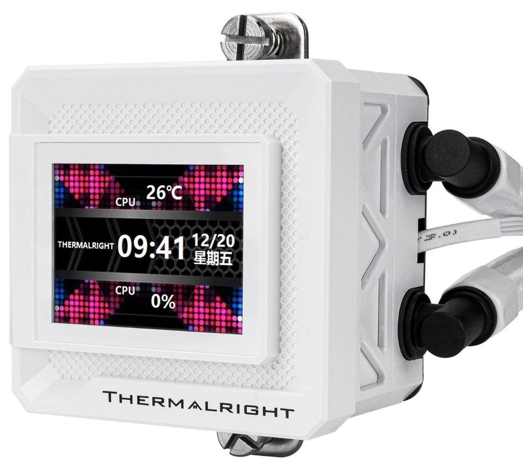 TẢN NƯỚC 360 WARFRAME SE ARGB MÀN HÌNH LCD WHITE NEW