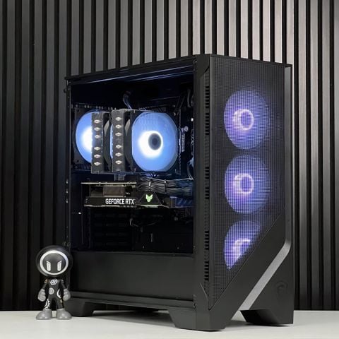 CASE MSI MAG FORGE 320R AIRFLOW + 4 FAN ARGB