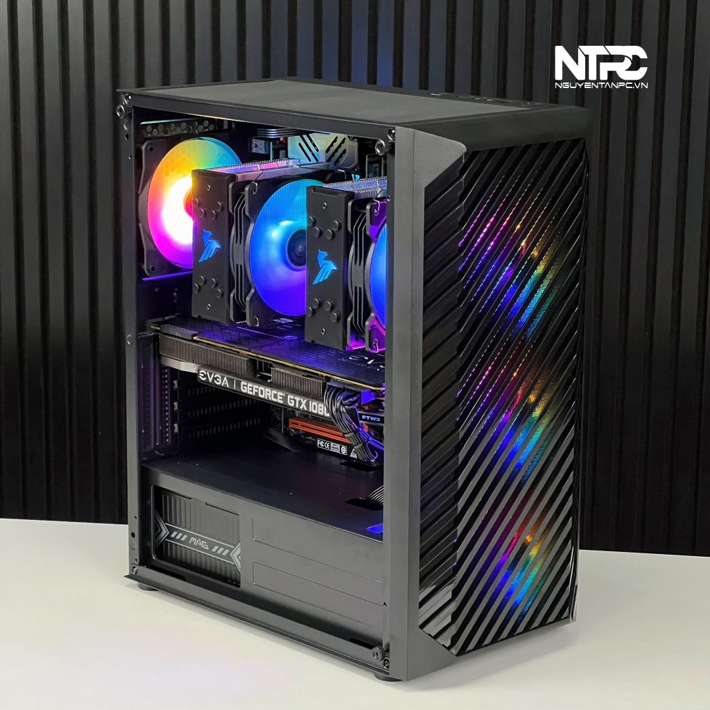 Cấu hình DUAL XEON E5 2699v3/ X99/ 128G RAM/ NVME 1TB/ 750W/ GTX1080ti