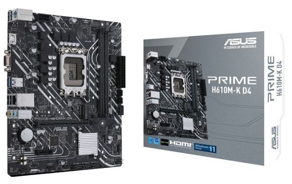MAIN ASUS PRIME H610M-K D4 NEW