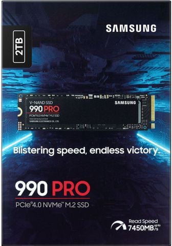 SSD 2TB SAMSUNG 990 PRO 7450/6900 PCIe GEN 4.0 NVMe NEW