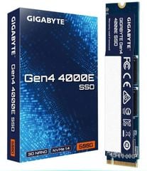 SSD GIGABYTE Gen4 4000E 500GB - 3D NAND M.2 NVMe PCIe Gen4.0x4