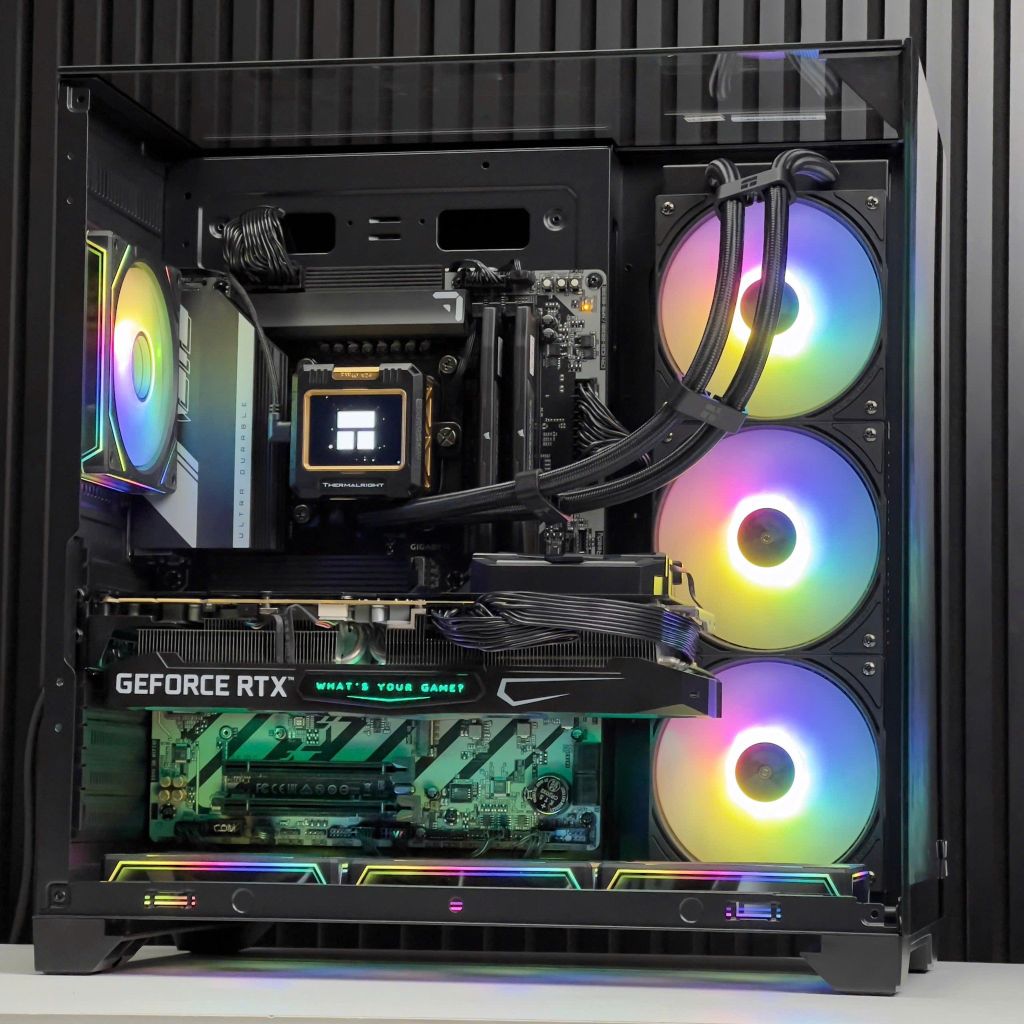 Cấu hình Core Ultra 9 285K/ Z890 WIFI/ 64G DDR5/ NVME 1TB/ 1000W/ RTX5070ti 16G