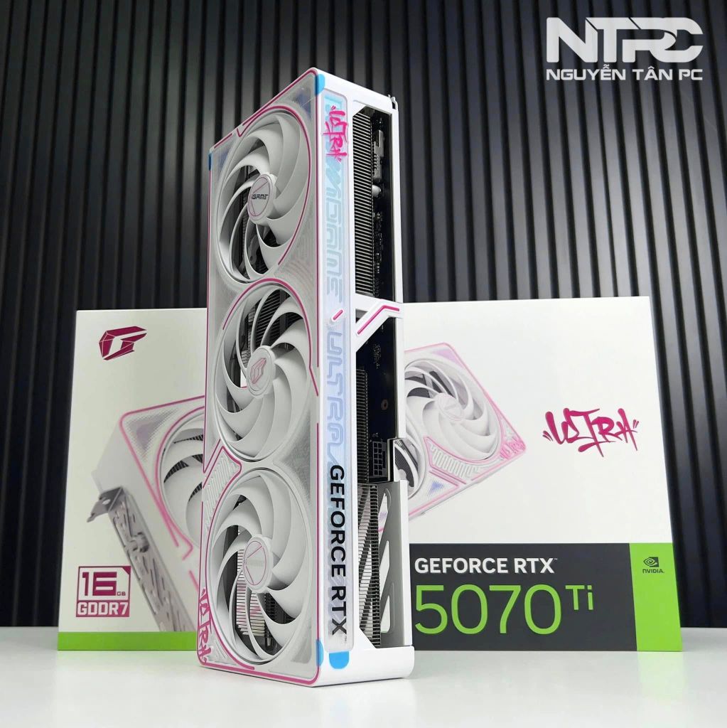 (NEW) VGA COLORFUL IGAME RTX 5070Ti Ultra W OC 16GB-V