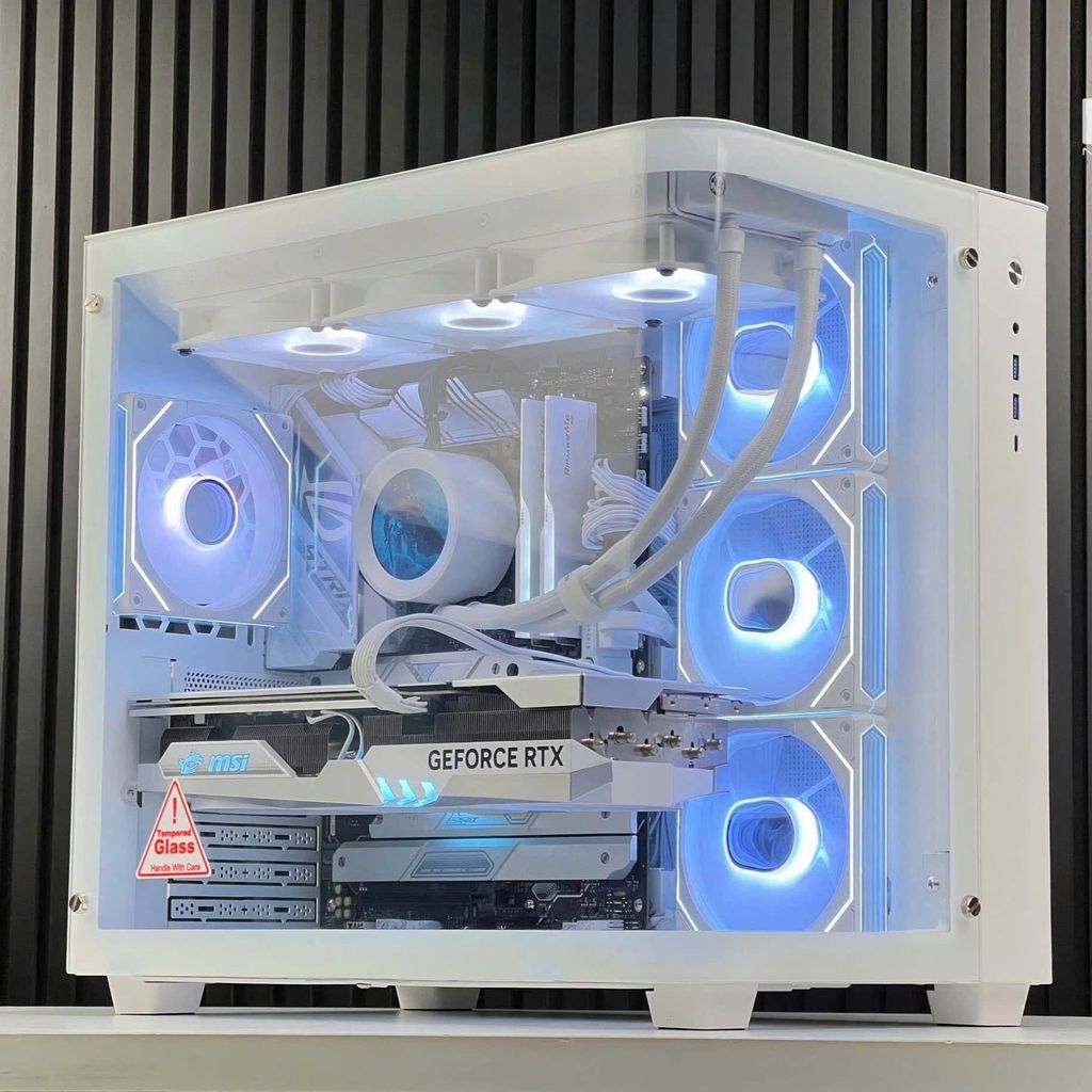 CASE JONSBO TK-3 ATX (CHƯA KÈM FAN) WHITE
