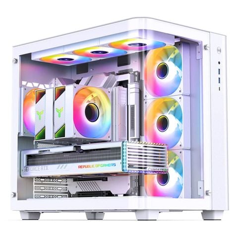 CASE JONSBO TK-3 ATX WHITE NEW