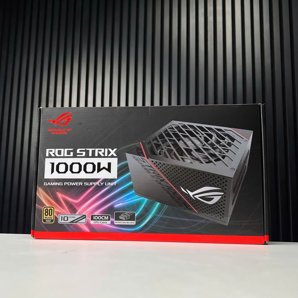 NGUỒN ASUS ROG STRIX 1000W (80 Plus Gold/Full Modular) NEW