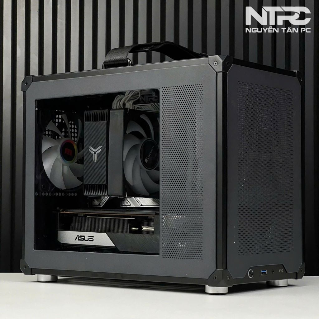 CASE JONSBO C6 MAX (CHƯA KÈM FAN) CÓ TAY CẦM