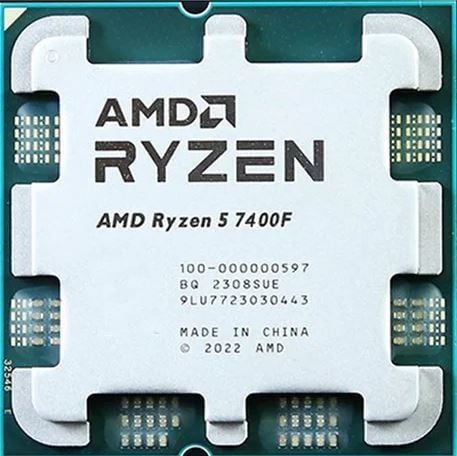 CPU RYZEN 5 7400F 4.7 GHZ 6 NHÂN 12 LUỒNG TRAY NEW