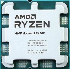 CPU RYZEN 5 7400F 4.7 GHZ 6 NHÂN 12 LUỒNG TRAY NEW