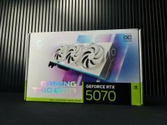 (NEW) MSI GeForce RTX 5070 12G GAMING TRIO OC WHITE GDDR7
