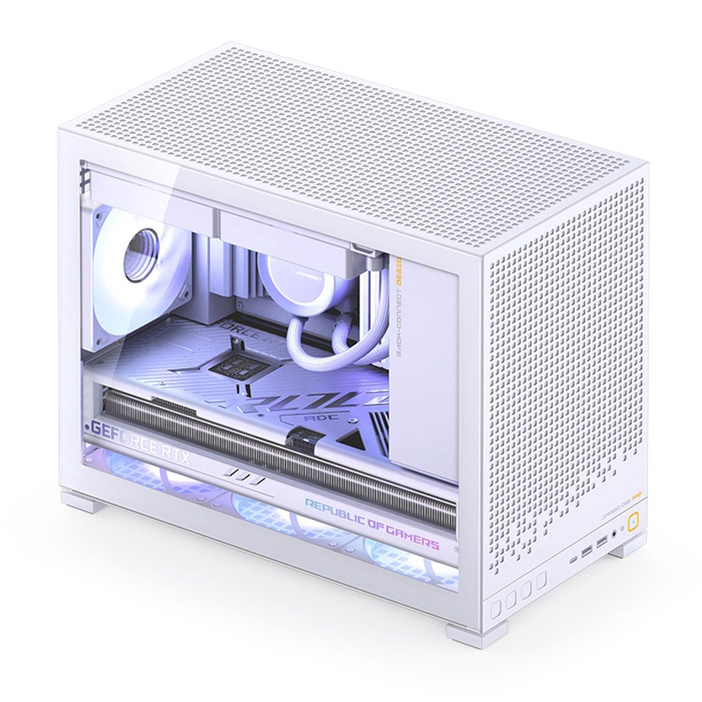 CASE JONSBO D32 PRO WHITE NEW (MINI M-ATX, MÀU TRẮNG )