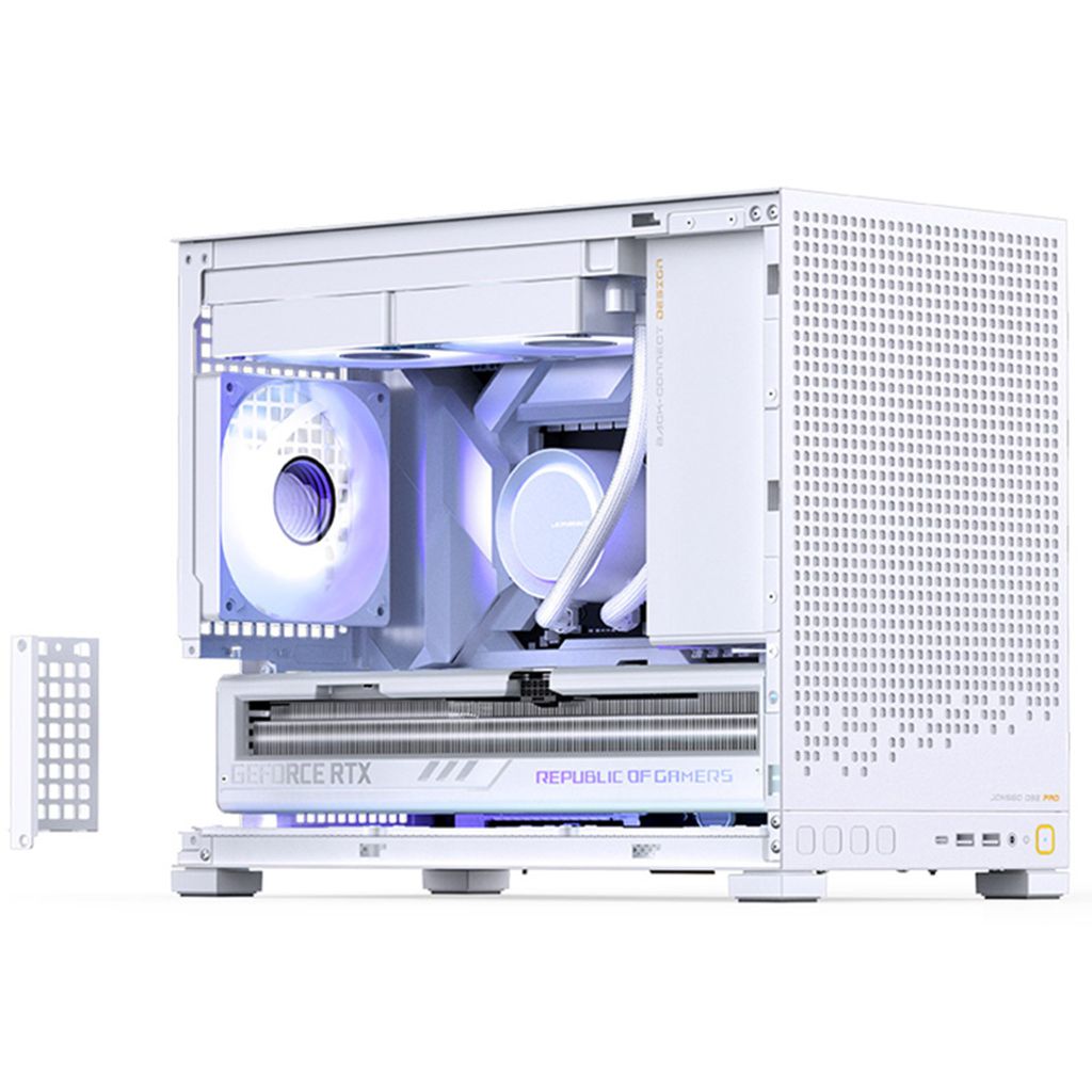 CASE JONSBO D32 PRO WHITE NEW (MINI M-ATX, MÀU TRẮNG )